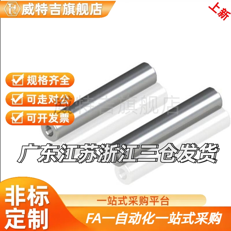 线性导向轴 两端内螺纹型SSFJW8 10 12 13 16 20 25 30 35 40 50