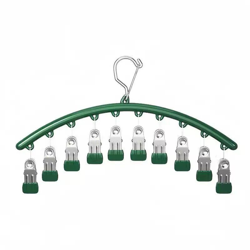 不锈钢袜子晾晒架多夹子无痕家用晾内裤凉衣架多功能防风神器