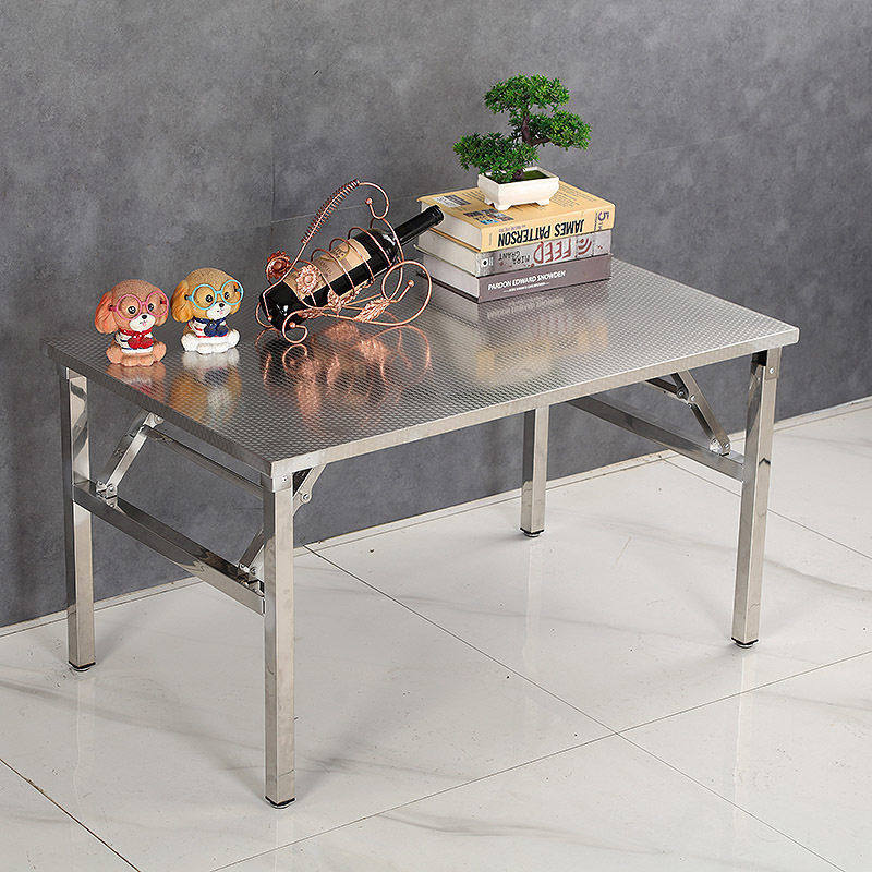 便携式不锈钢折叠桌家用饭桌饭店出租房餐桌夜市摆摊烧烤桌小方桌,住宅家具,其它桌类,淘宝优惠券,粉丝福利购,淘宝优惠卷