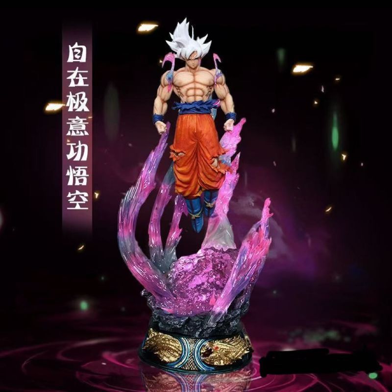 七龙珠超级赛亚人小自在极意功悟空动漫手办模型摆件送礼物批发