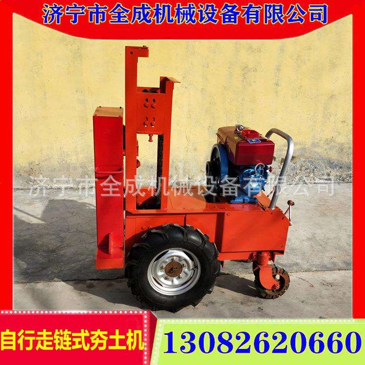 农村盖房回填地基砸夯机建筑地槽夯土机全成厂房地面夯实机价格