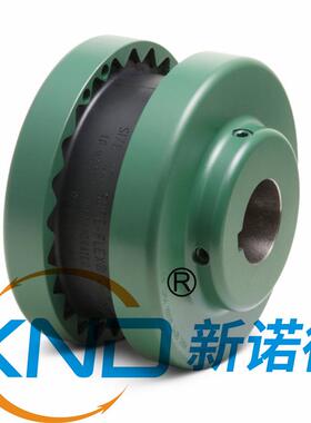 XND-8H红色聚氨酯弹性体+铸铁轴套橡胶齿轮联轴器XND-8H/标准盲孔