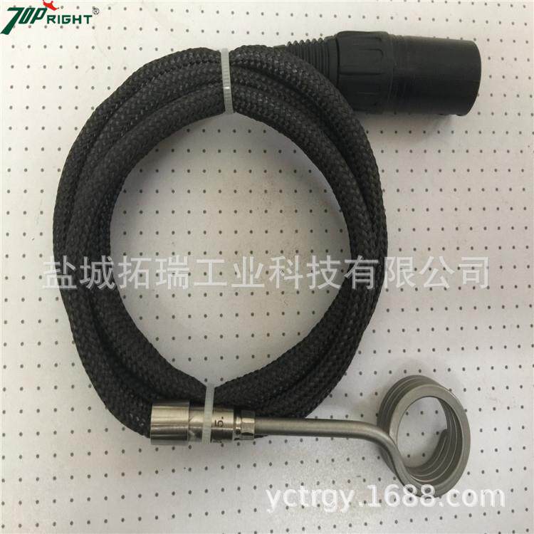 拓瑞销售高度10.5mm钛烟钉加热圈内径19.5mm石英烟钉发热圈