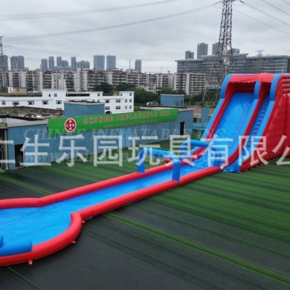 充气滑梯蹦床一体大型户外景区公园多功能儿童游乐设施批发