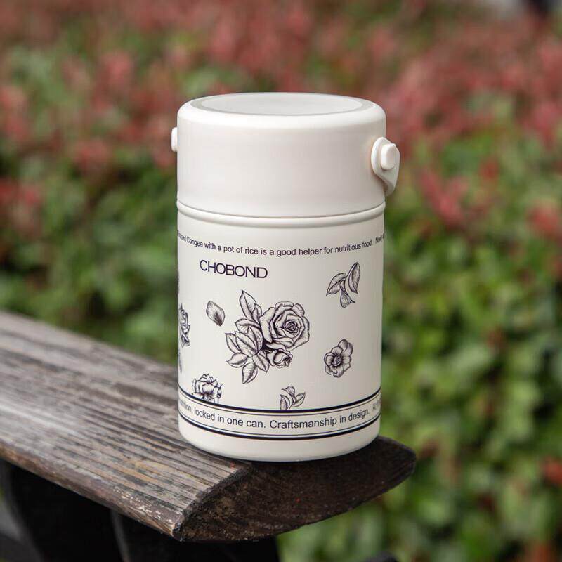 肖.邦CB-H203花漾焖烧壶316不锈钢500ml便于外出携带家用