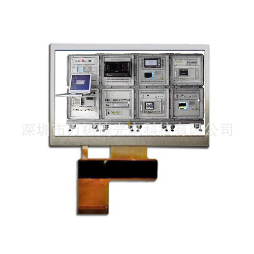 TCG043WQLBAAFA-GA50京瓷4.3寸480*272 工控LED70K四线电阻液晶屏