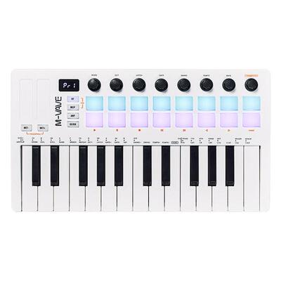SMK-25II便携编曲键盘蓝牙迷你midi控制器音乐打击垫