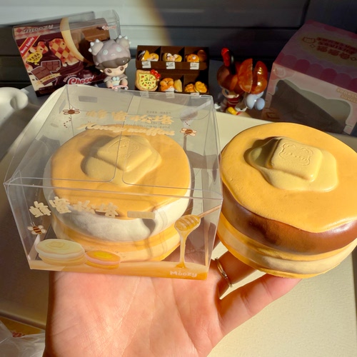 木吉松塔蜂蜜松饼蛋糕慢回弹捏捏乐解压玩具仿真食玩礼物squishy