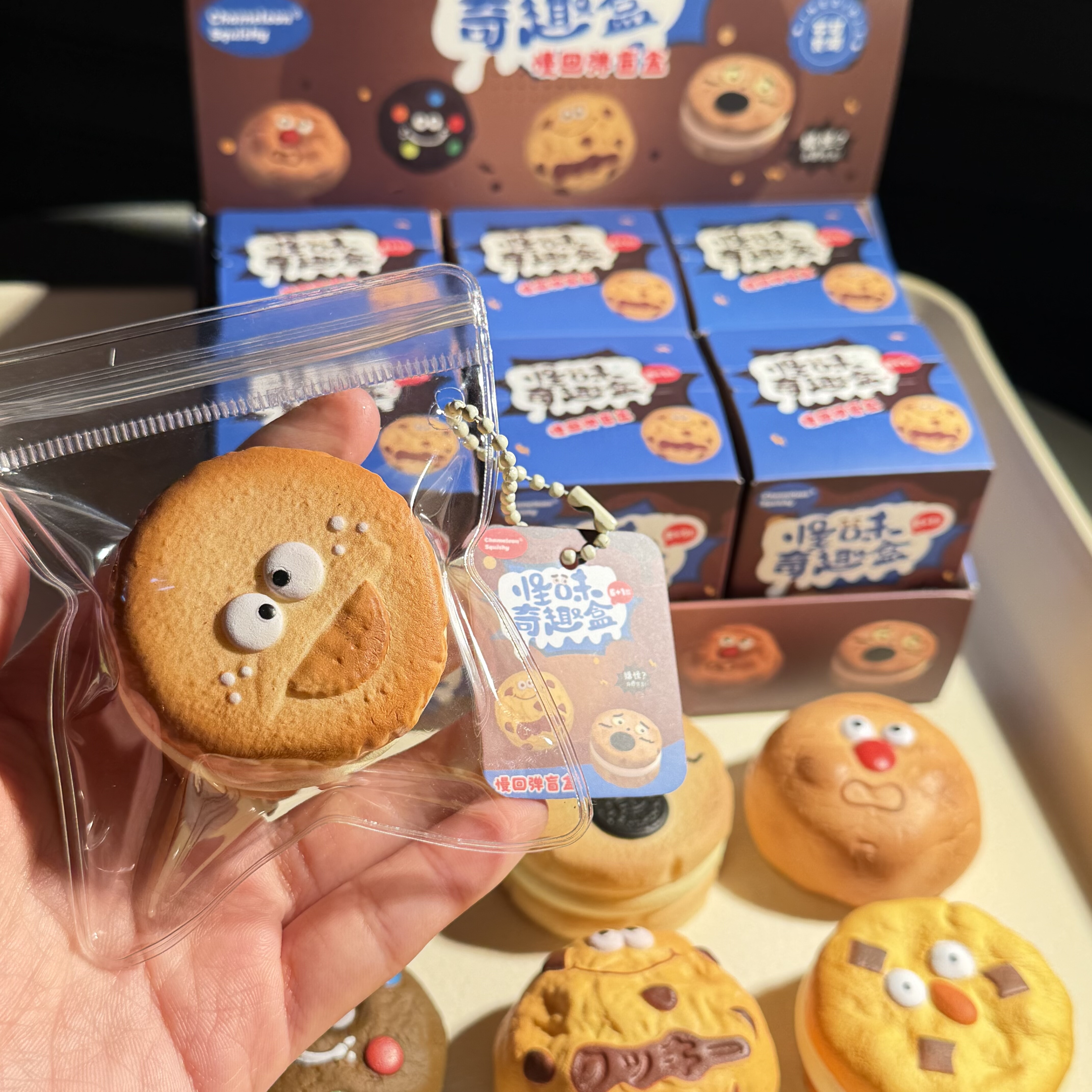 怪味奇趣饼干慢回弹玩具捏捏乐3C解压发泄可爱盲盒礼物squishy,玩具/童车/益智/积木/模型,捏捏乐/按按乐,淘宝优惠券,粉丝福利购,淘宝优惠卷