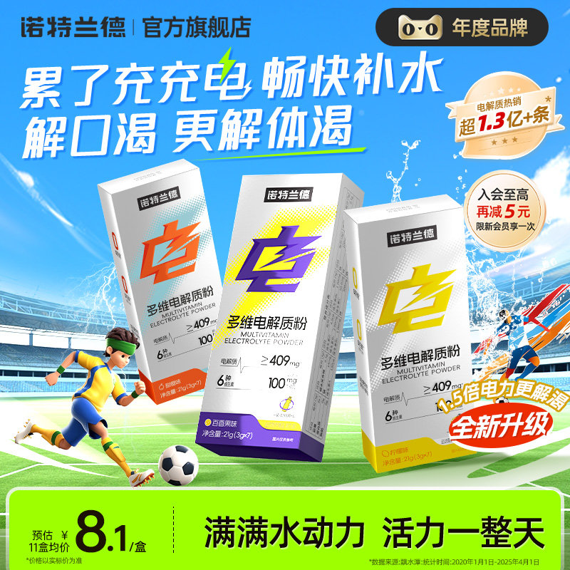 諾特蘭德電解質水沖劑運動飲料