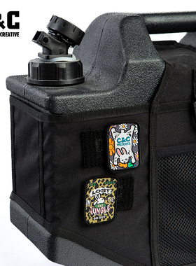 CC户外魔术贴徽章背包胸章马甲贴章精致露营装备户外配饰