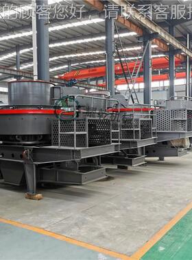 花岗岩山制L7620砂机 矿砂石整线砂细碎设备  石灰石移动形打机