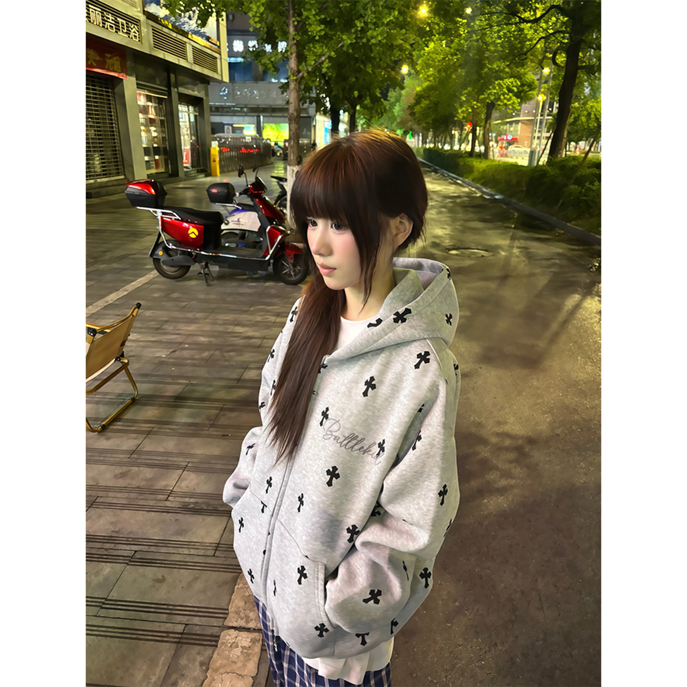 【送运费险】美式连帽卫衣女秋冬