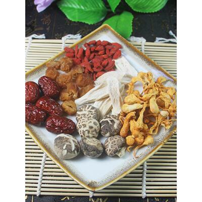 达晨阁广东煲汤材料炖汤干货煲汤料包清补老火靓汤送礼菌菇营养汤