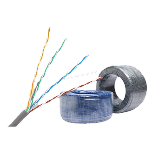 德福国标UTP非屏蔽纯无氧铜超五类六类网线8芯家装工程监控网线缆