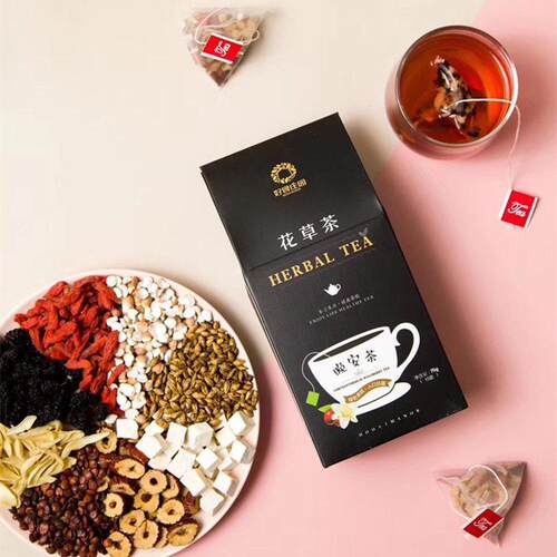 好食庄园晚茶枣仁百合茯苓红枣枸杞大麦芡茶实酸安ZUY舒代安用养