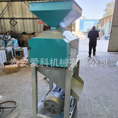五谷杂粮碾压机花生碎破碎机玉米茬子打碎机粮食破碎机制糁机