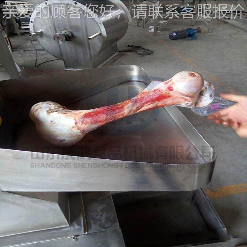 碎晟厂家现KAW货大型破骨机设备 鸡鸭碎骨牛鸿机 粉猪骨设备