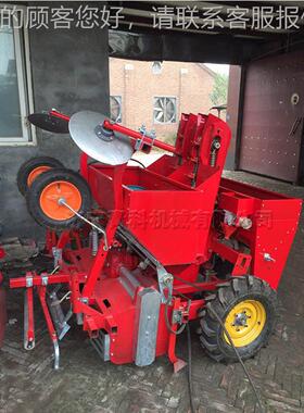 土垄双行豆种植机 农业QGH后置式马铃薯播机 薯类覆种膜种植收单