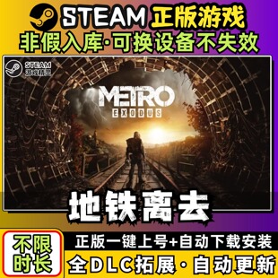地铁离去离乡中文版全dlc云存档电脑pc单机游戏离线正版steam