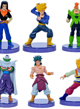 米芬工艺周边 QLZ手 416款公仔  赛亚人摆件龙珠TV大魔王