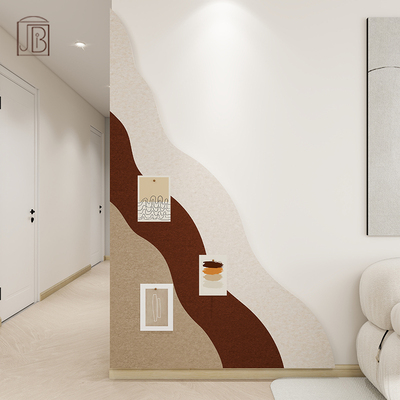 入户玄关墙面布置3d立体免打孔羊毛毡创意墙贴留言板相片展示墙贴