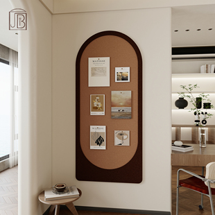 中古风毛毡照片墙卧室墙面改造神器3d立体免打孔创意布置装 饰画