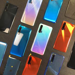 适用华为Nova6后盖nova6 5G玻璃背壳后屏nova64G手机电池外盖塑料