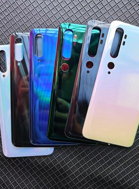 适用小米cc9pro玻璃后盖 MIcc9手机后壳替换背屏电池外壳盖透明壳