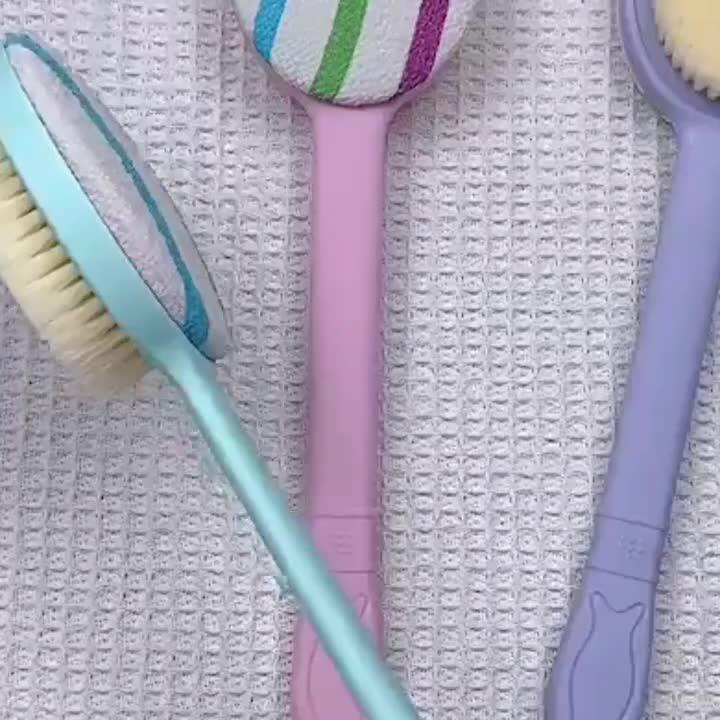单人搓澡神器后背洗二合