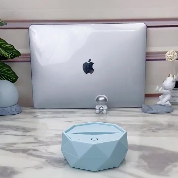 夜光小夜灯蓝牙音箱少女卧室娱乐小音箱生日礼物睡眠女生音箱无线