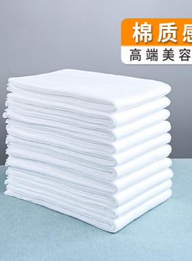 一次性床单高档美容院专用透气超厚120*200床单加厚柔软带孔床单