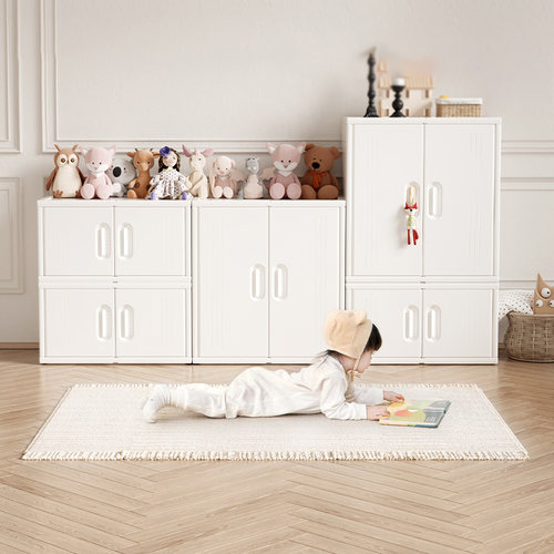 巴顿熊收纳柜儿童衣柜大容量