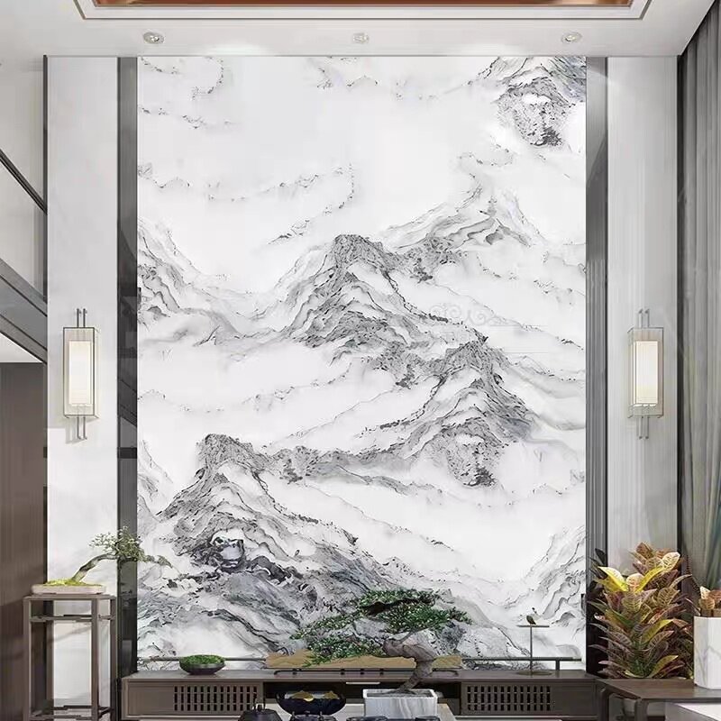 复式楼别墅挑高碳晶护墙板客厅电视背景墙板中堂沙发玄关中式扣板,全屋定制,定制背景墙,淘宝优惠券,粉丝福利购,淘宝优惠卷