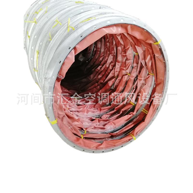 硅钛软接空调风管震软接风机帆布软接头伸缩软管排风排烟管现货