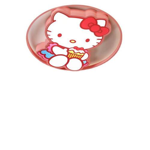 儿童房灯凯蒂猫温馨led吸顶灯具HelloKitty女孩公主房间卧室灯饰