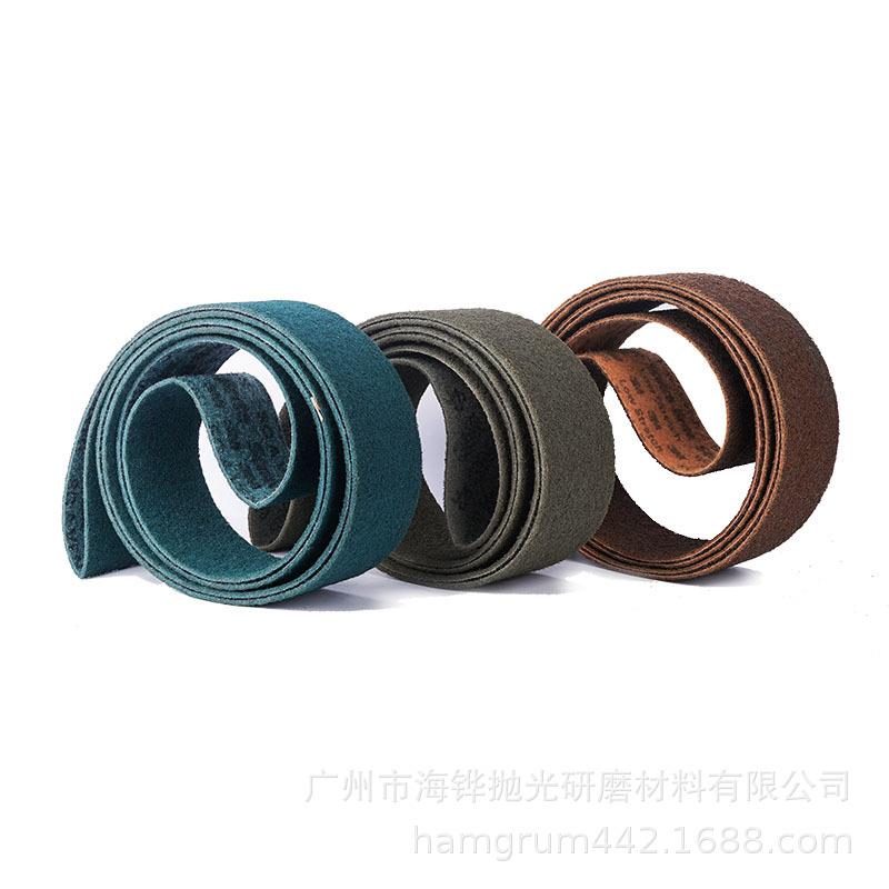 尼龙砂带抗拉伸环形砂带打磨去毛刺砂带拉丝砂带