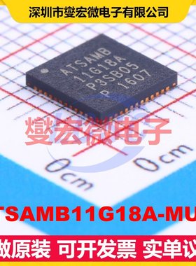ATSAMB11G18A-MU-T QFN-48-EP(6x6) 射频收发器芯片IC