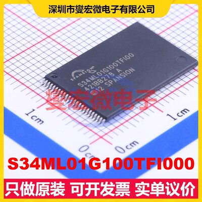 S34ML01G100TFI000 TSOPI-48 NAND FLASH存储器