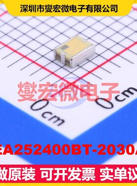 DEA252400BT-2030A1 SMD-4P,2.5x2 带通 200MHz 1.4dB 射频滤波器