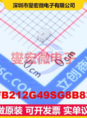 LFB212G49SG8B830 SMD-4P,1.2x2mm 带通 390MHz 2.6dB 射频滤波器