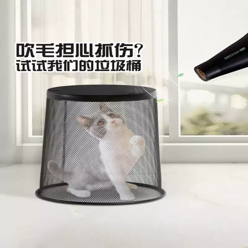 猫咪烘干箱宠物狗狗洗澡专用吹干神器小型犬吹风机吹水烘干垃圾桶
