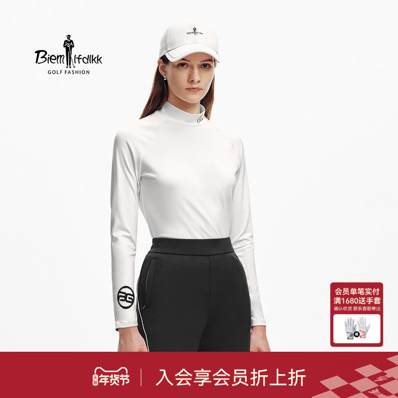 【平纹针织面料】比音勒芬高尔夫秋冬女立领柔软亲肤弹力长袖T恤,运动/瑜伽/健身/球迷用品,高尔夫上装,淘宝优惠券,粉丝福利购,淘宝优惠卷
