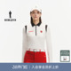 比音勒芬高尔夫2025年秋新女士撞色休闲运动POLO衫 功能细珠地