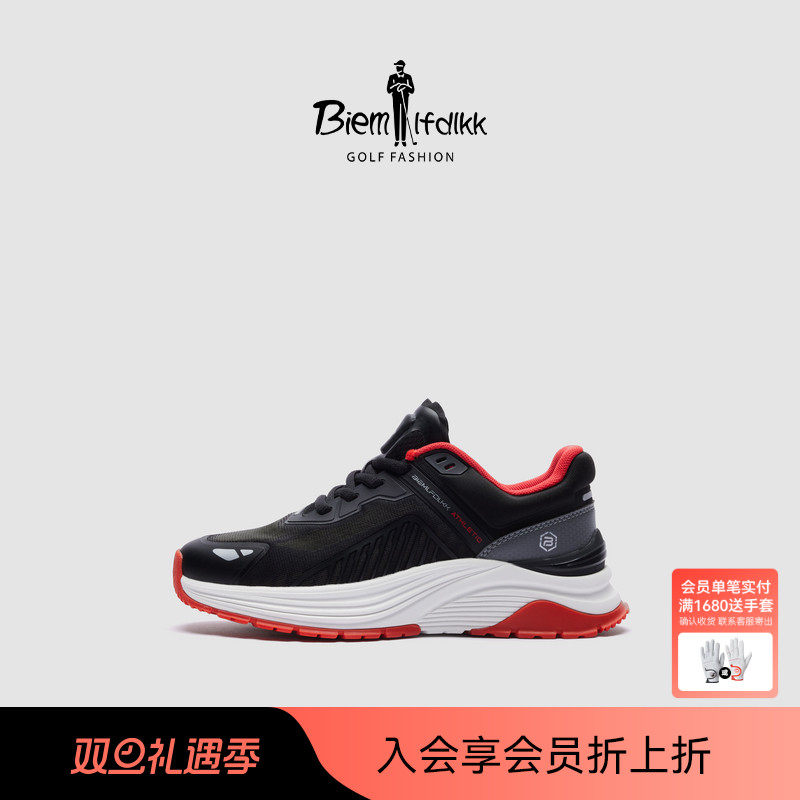 【舒适减震】比音勒芬高尔夫秋女士撞色防滑透气轻户外运动休闲鞋