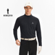 T恤 新男排汗速干半拉链长袖 防晒抗UV 比音勒芬高尔夫2026春季