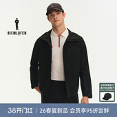 新品 比音勒芬高尔夫2026春季 男休闲连帽夹克外套 复合功能面料