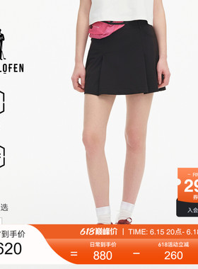 【李兰迪同款】比音勒芬高尔夫夏女时尚休闲运动弹力舒适亲肤短裙