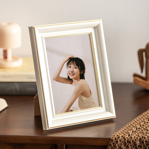 相片打印加相框洗照片做成相册定制6寸7寸8寸5摆台画框挂墙高级感