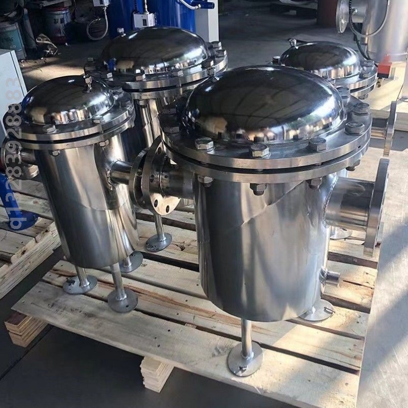 316L 304不锈钢篮式过滤器快开提篮式过滤器管道除污器毛发收集器
